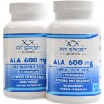 FitSport Nutrition 2x ALA 600 mg Alpha Lipoic Acid + Chromium 120 tablet Kyselina Alfa Lipoová – Hledejceny.cz