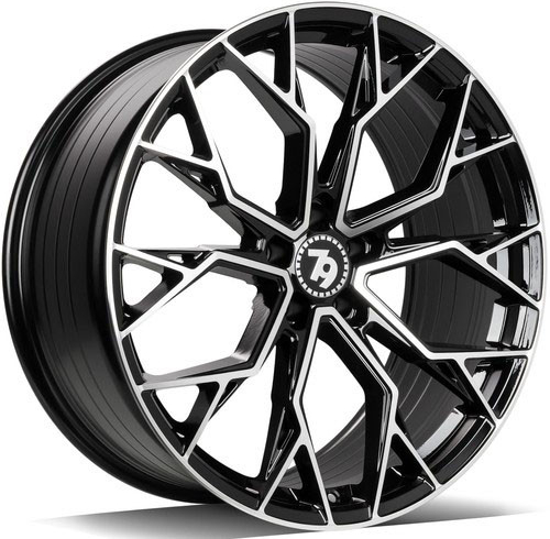 Seventy9 Scf-H 9,5x19 5x120 ET35 black front polished