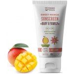 WoodenSpoon Baby & Family Mango opalovací tělové mléko SPF50 150 ml – Hledejceny.cz
