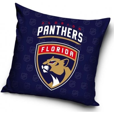 TipTrade Velurový Polštář NHL Florida Panthers 40x40 – Zboží Dáma