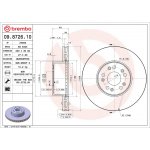Brzdový kotouč BREMBO 09.8726.10