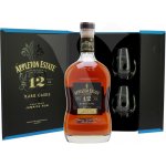 Appleton Estate 12y Rare Casks 43% 0,7 l (dárkové balení 2 sklenice) – Zboží Dáma