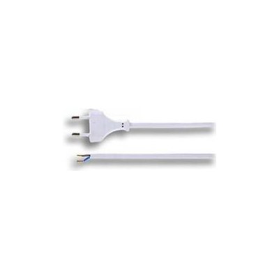 Flexo šňůra 3m 2x0,75 napájecí kabel PVC bílá PF12 Solight – Hledejceny.cz