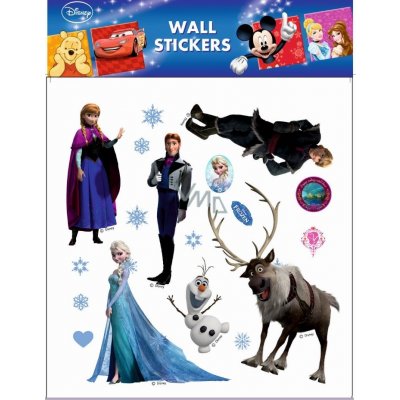 Anděl Přerov Samolepky na zeď Disney Ledové království 30 x 30 cm – Zboží Mobilmania