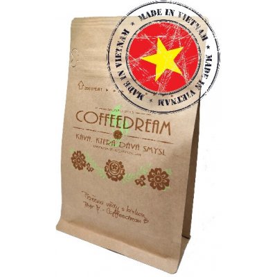 Coffeedream Káva Vietnam Scr. 18 robusta středně jemné mletí Espresso mocca R02 100 g – Hledejceny.cz