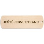 Dřevěná záložka 5x15 cm - Ještě jednu stranu Bezvatriko.cz 3302 – Hledejceny.cz