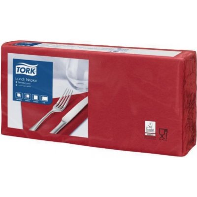 TORK papírové ubrousky 2V bordó 200ks 33x33cm – Zboží Dáma TORK papírové ubrousky 2V bordó 200ks 33x33cm – Zboží Dáma