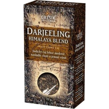 Grešík Čaje 4 světadílů černý čaj Darjeeling Himalaya Blend 70 g