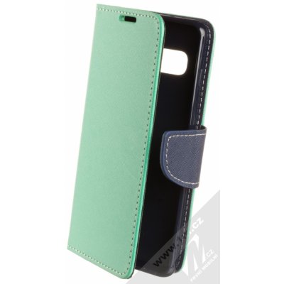 Pouzdro Forcell Fancy Book Samsung Galaxy S10 mátově zelené – Zboží Mobilmania