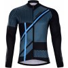 Cyklistický dres HOLOKOLO TRACE BLUE WINTER black/blue