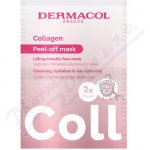 Dermacol Collagen vypínací slupovací maska 2 x 7.5 ml – Zboží Mobilmania