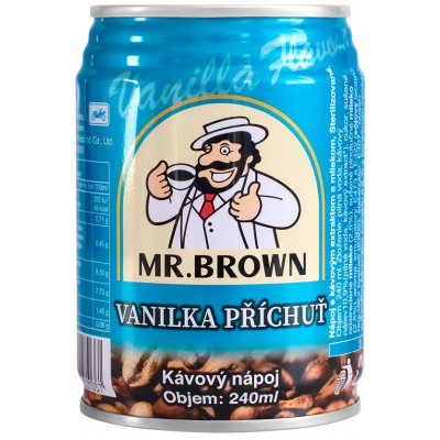 Mr.Brown Vanilla 6 x 240 ml – Hledejceny.cz