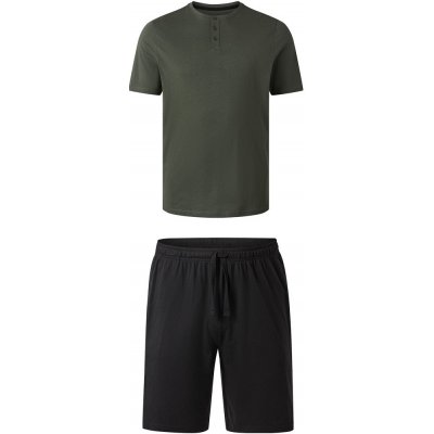 esmara Men pánské pyžamo khaki/černá – Zboží Dáma