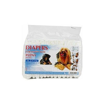 Chopo Czech Pleny pro psy 15 ks jednorázové 13-17 kg – Hledejceny.cz