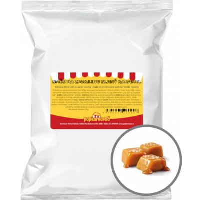 Popkornovač.cz Směs na zmrzlinu SLANÝ KARAMEL 2000 g – Zboží Dáma