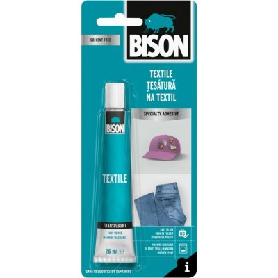 BISON lepidlo na textil TEXTILE 25 ml – Zboží Dáma