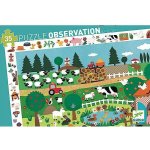 Djeco Farma a hra v jednom 35 dílků – Zboží Mobilmania