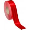 Stavební páska 3M reflexní páska na pevný povrch Diamond Grade 50 m červená