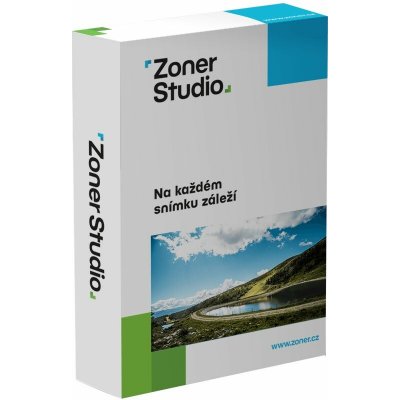 Zoner Studio, licence na 1 rok pro 1 uživatele - Krabice – Zboží Živě