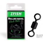 ZFISH Obratlík Rolling Swivel Black Matt vel. 8 10 ks – Zboží Dáma