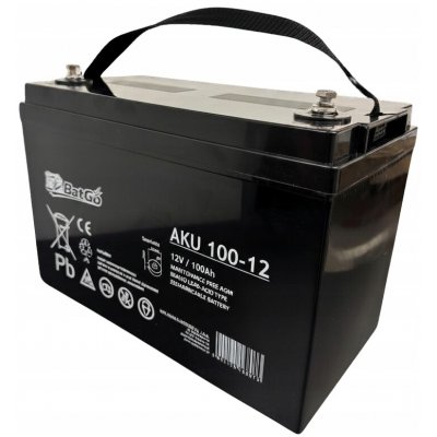 AGM 100Ah 12V AKU 100-12 – Zboží Živě