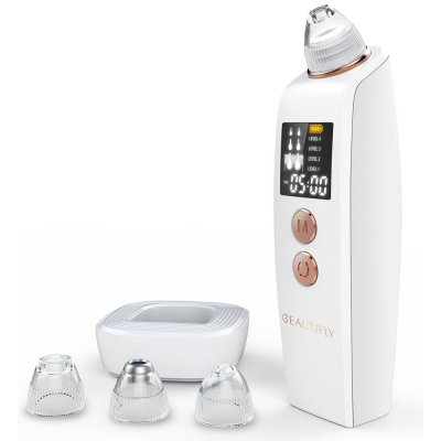 Beautifly B-Derma Pro mikrodermabrazivní přístroj + náhradní hlavice – Zboží Dáma