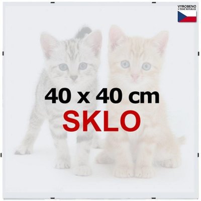 BFHM Rám Euroclip 40 × 40 cm sklo – Zbozi.Blesk.cz