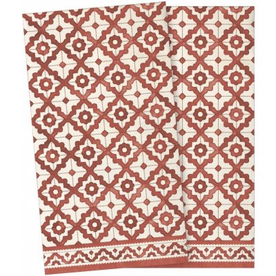 Papírové ubrousky velké Mosaic red – Zbozi.Blesk.cz