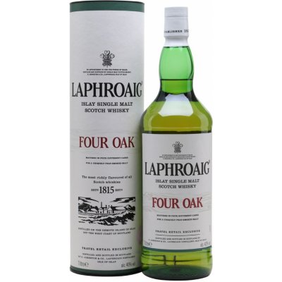 Laphroaig Four Oak 40% 1 l (tuba) – Hledejceny.cz