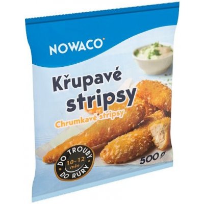 Nowaco Křupavé stripsy 500 g – Hledejceny.cz