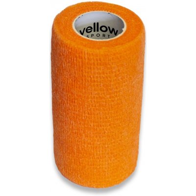 yellowBAND Kohezivní obinadlo 10 cm oranžová – Zbozi.Blesk.cz