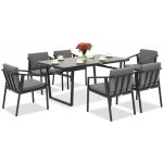 Garden Point Jídelní set Cento pro 6 osob antracitový – Zboží Dáma