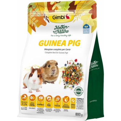 Gimbi Mother Nature Guinea Pig Krmivo pro morčata 0,8 kg – Zbozi.Blesk.cz