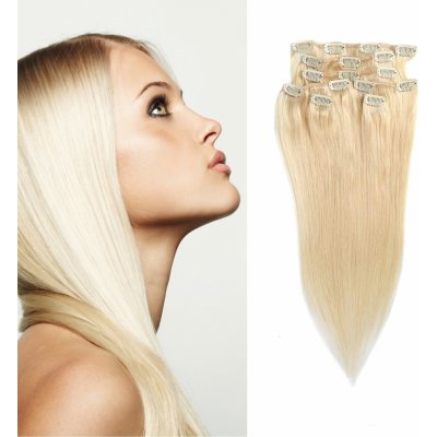 Girlshow Clip in vlasy 45 cm lidské Remy, 70 g odstín 613 (beach blond) – Hledejceny.cz