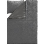 Livarno Plyšové povlečení šedá 140x200 70x90 – Zboží Mobilmania