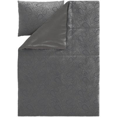 Livarno Plyšové povlečení šedá 140x200 70x90 – Zboží Mobilmania