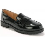 Blancheporte lakované mokasíny se vzorovanou podrážkou černá – Zboží Dáma
