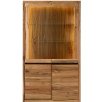 Bighome Vevey Lux 105x43x195 cm z masivního dřeva olejovaný přírodní – Hledejceny.cz