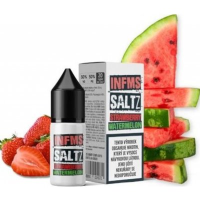 Infamous Saltz Strawberry Watermelon 10 ml 20 mg – Zboží Mobilmania