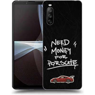 Picasee silikonový černý obal pro Sony Xperia 10 III - Dark Racer – Zboží Živě