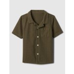 GAP 440473-00 dětská krepová košile zelená – Zboží Dáma
