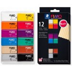 FIMO professional sada 12 barev 25 g BASIC – Sleviste.cz