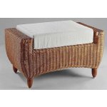 Podnožka VERONA - černý ratan – Zboží Dáma