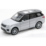 Welly Land Rover Range Rover Sport Stříbrný39 1:34 – Zboží Mobilmania