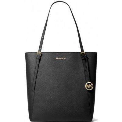 Michael Kors kožená kabelka large shopper gold black černá – Zboží Mobilmania