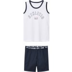 Peperts! chlapecké pyžamo bílá námořnická modrá – Zbozi.Blesk.cz