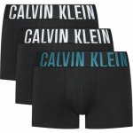Calvin Klein Intense Power Microfiber Stretch Low Rise Trunk 3-Pack Black – Zboží Dáma