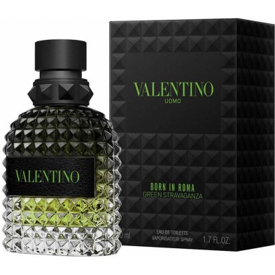 Valentino Born In Roma Green Stravaganza Uomo toaletní voda pánská 50 ml – Hledejceny.cz