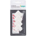 Zopa gumová ochrana rohů 8ks off white – Sleviste.cz