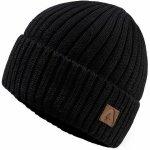 Zimní pletená čepice P.A.C. Adosa Beanie black – Hledejceny.cz